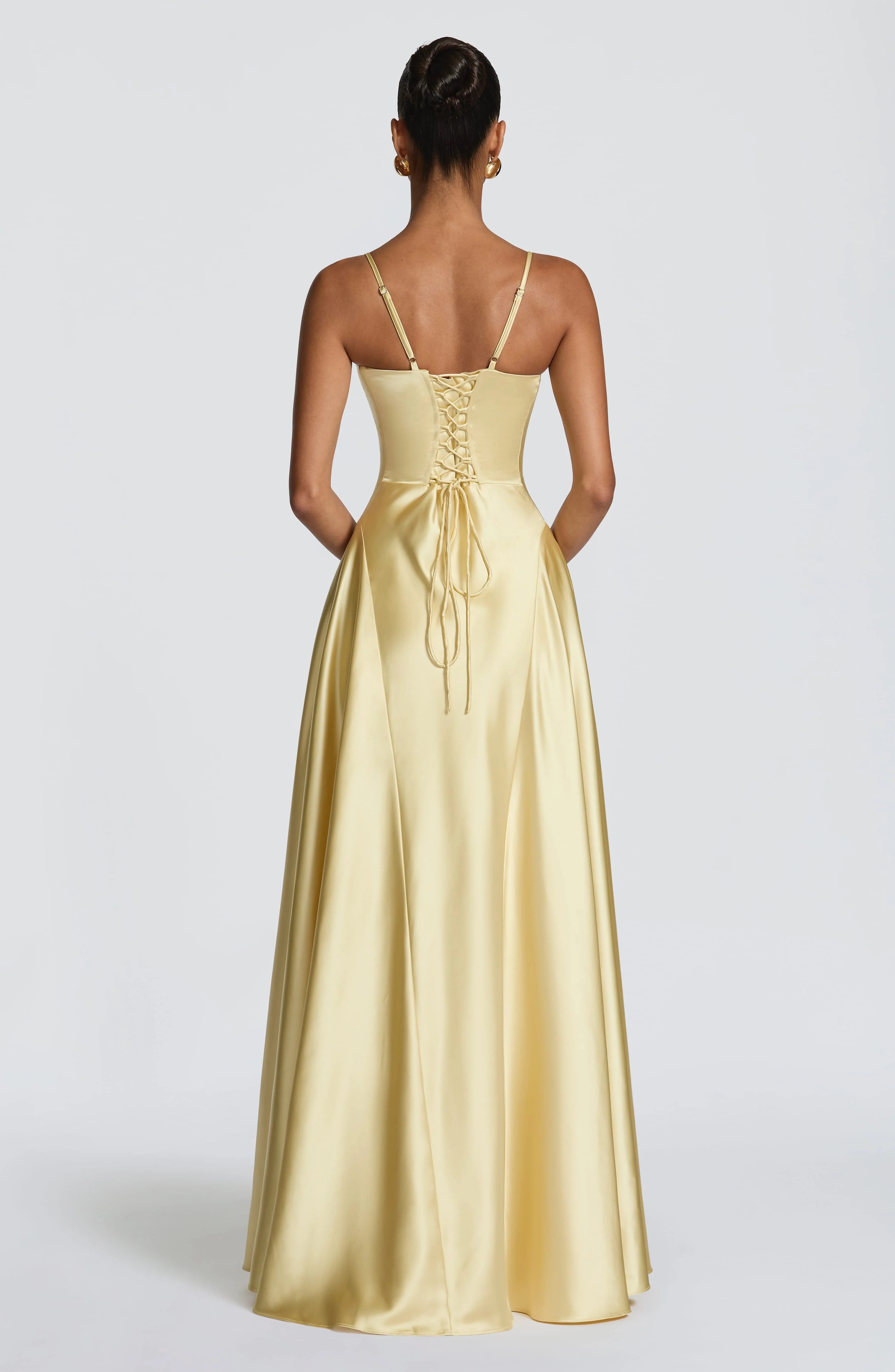 Asterin Maxi Dress - Lemon