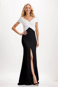 Sheath Maxi Elastic Cloth Mother Of The Bride Dress CM0319