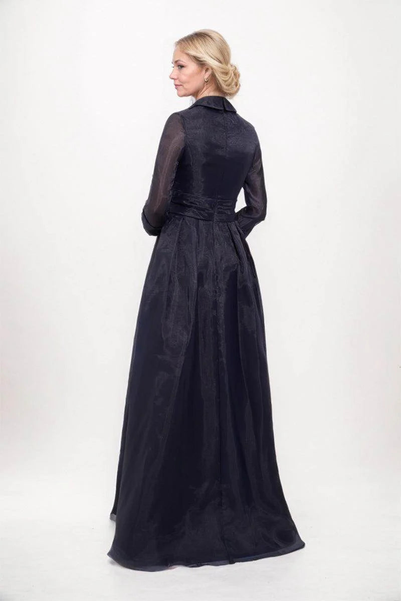A-Line Maxi Organza Mother Dress CM0235