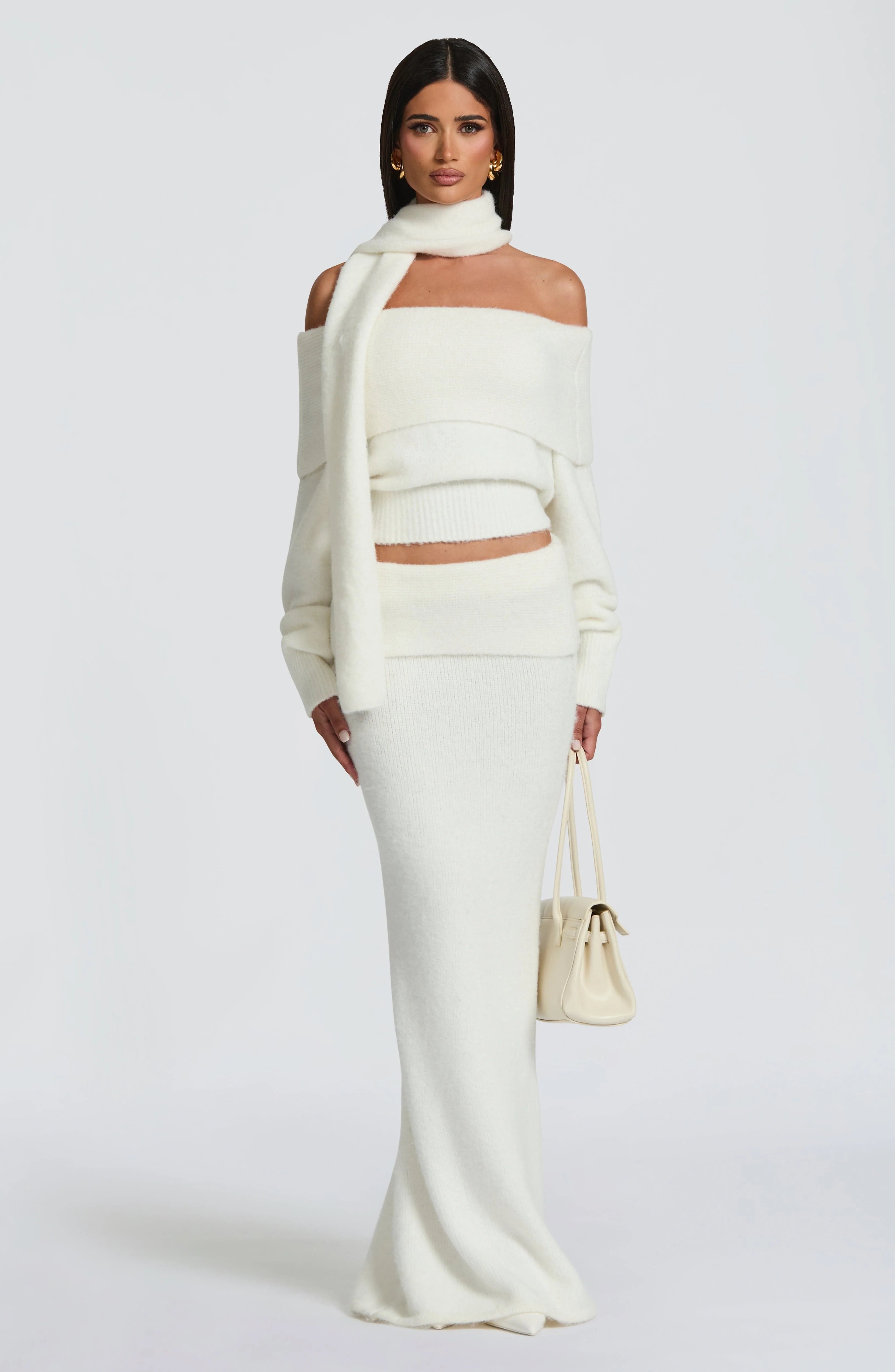 Andie Maxi Skirt - Ivory