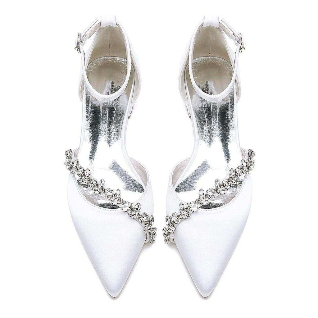 Flat Heel 2.5cm Silk-Like Shoes CK0431