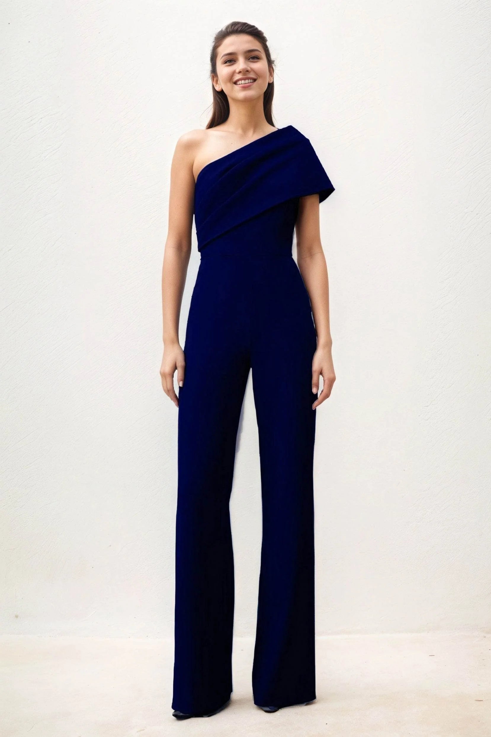 Jumpsuit Maxi Elastic Cloth Wedding Guest Dress CG0277