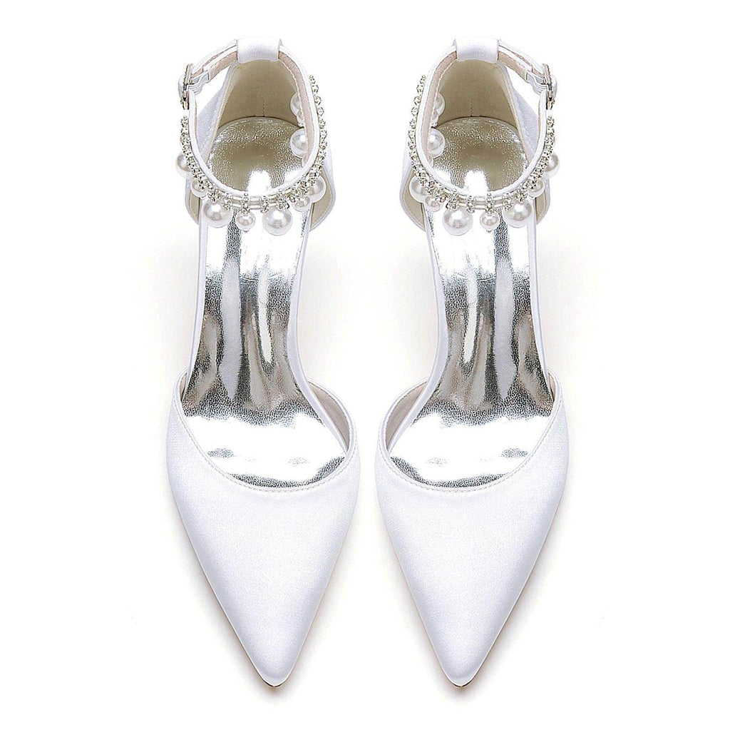 Stiletto Heel 6cm Silk-Like Shoes CK0421