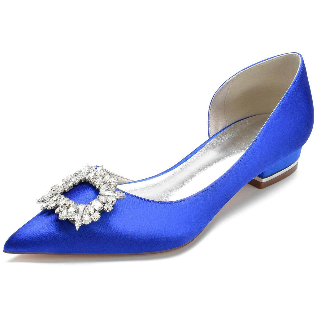 Flat Heel 2.5cm Silk-Like Shoes CK0268