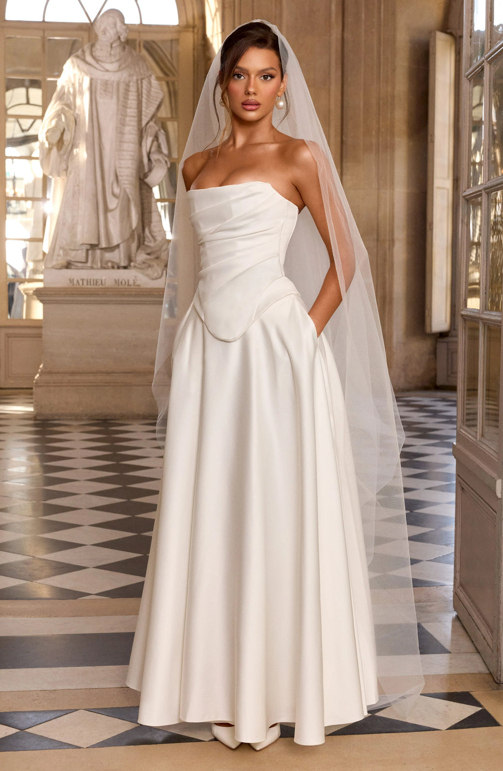 Mira Maxi Skirt - Ivory
