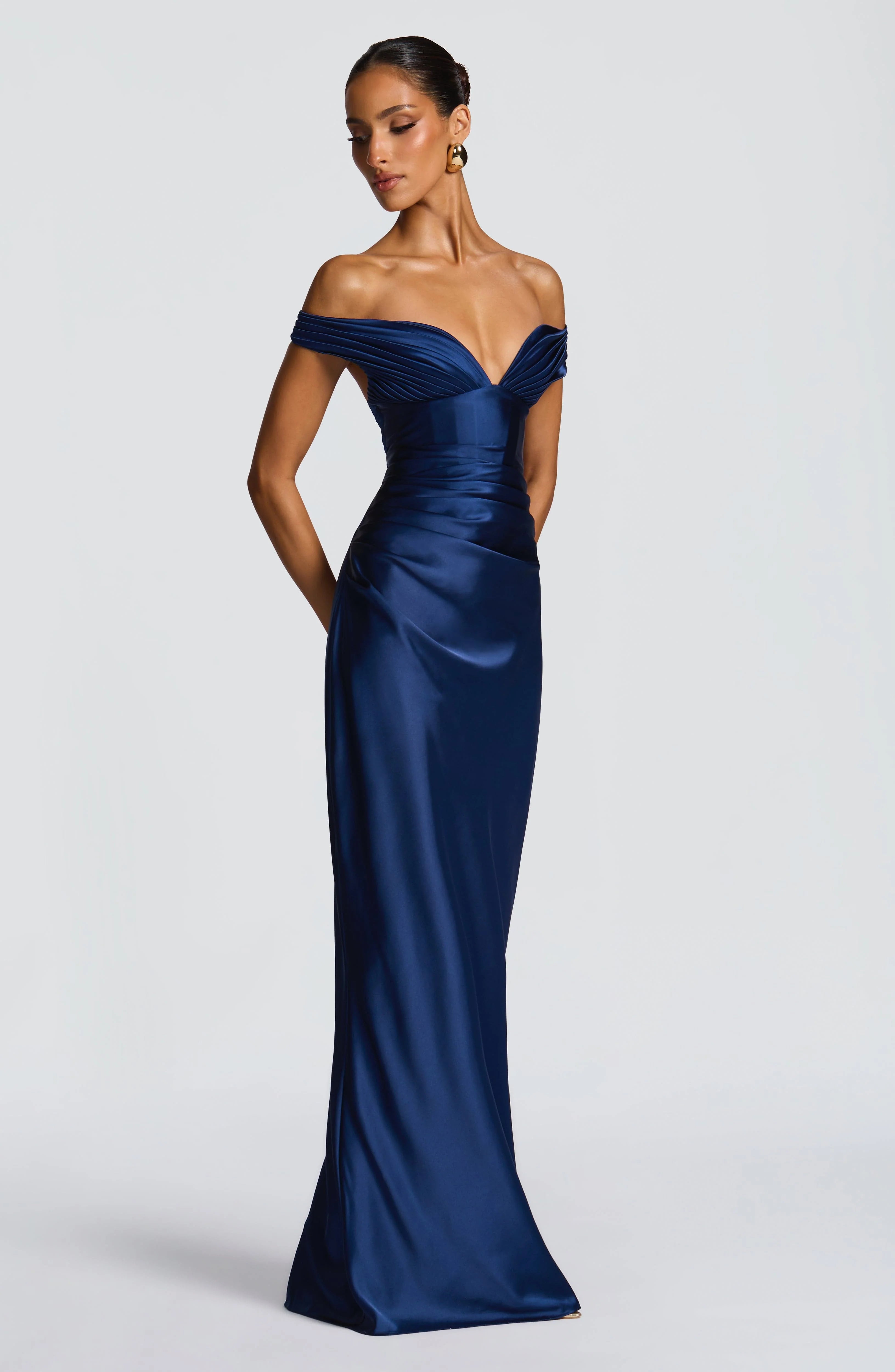Aurelia Maxi Dress - Navy