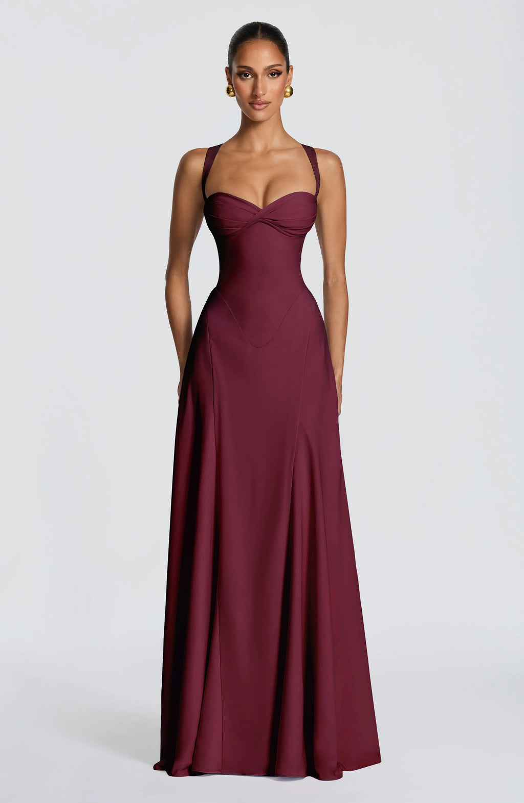 Irie Maxi Dress - Cherry Lacquer