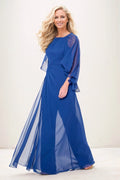 Jumpsuit Maxi Chiffon Mother of the Bride Dresses CM0392