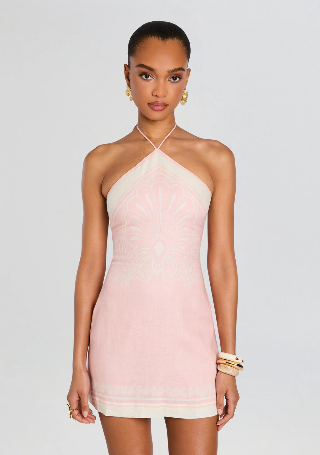 Oliver Linen Mini Dress