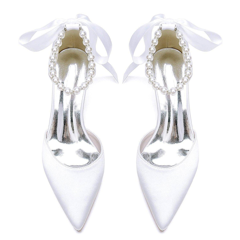 Stiletto Heel 6cm Silk-Like Shoes CK0420
