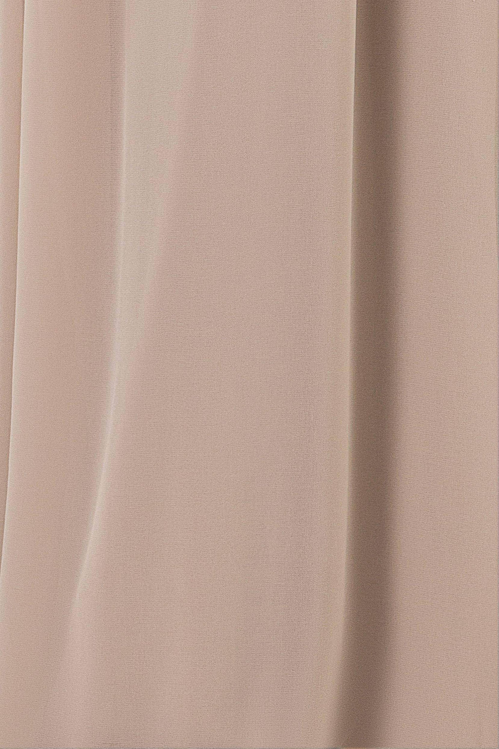 A-Line Sweep-Brush Train Chiffon Bridesmaid Dress CB0454
