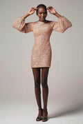 Sheath-Column Short-Mini Sequined Dress CB0400