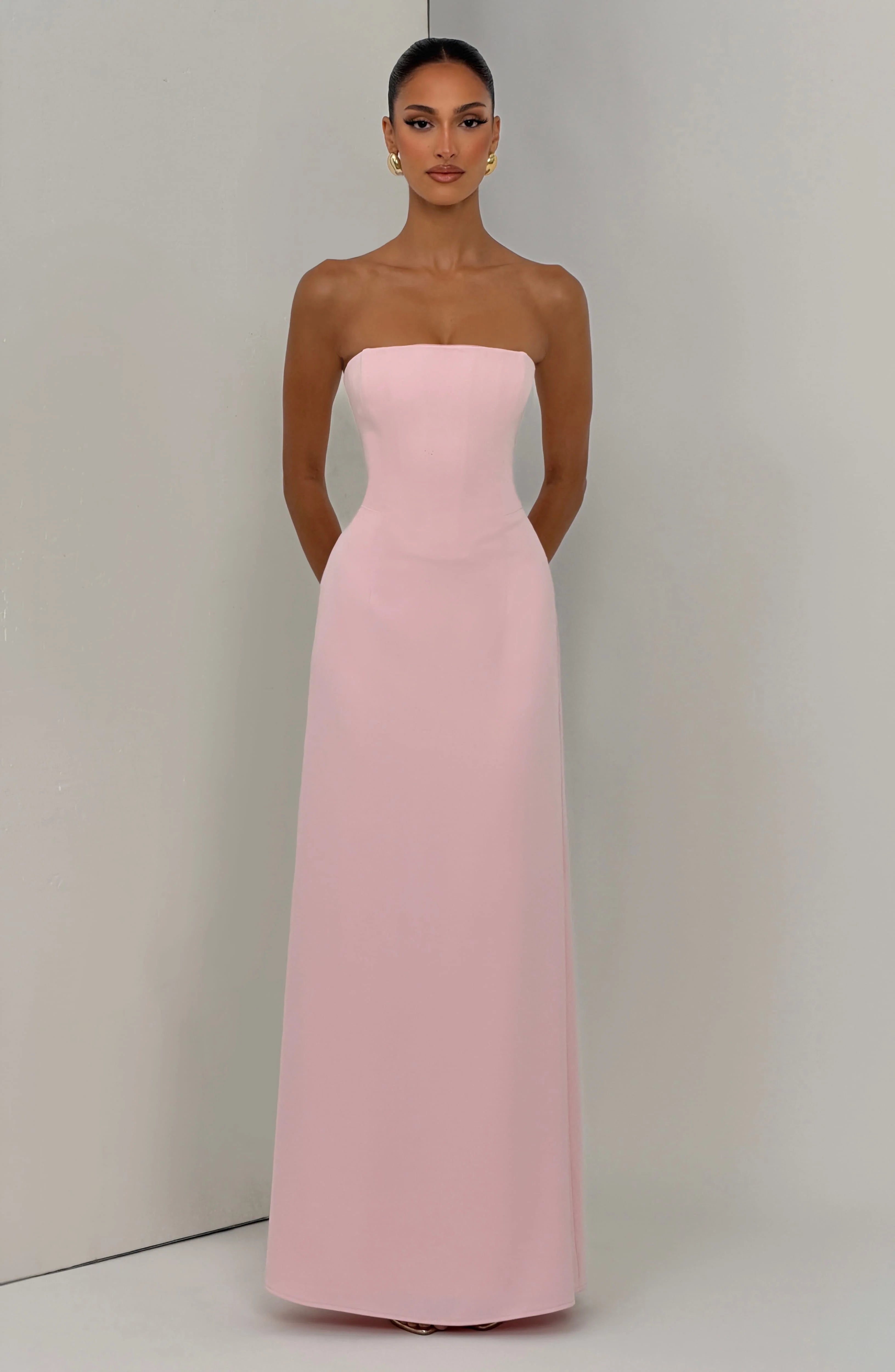 Irmina Maxi Dress - Blush