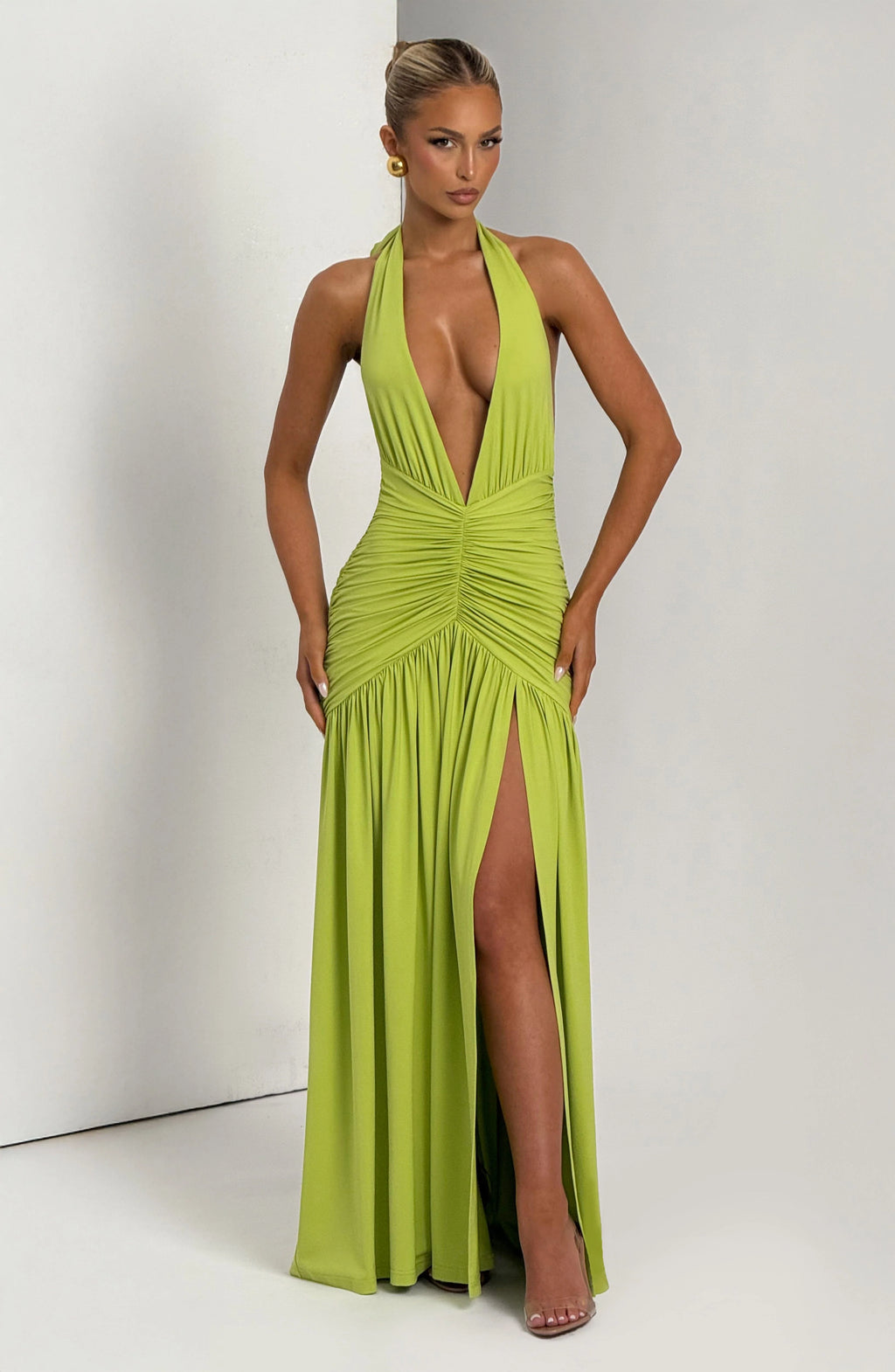 Melania Maxi Dress - Olive