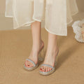 Chunky Heel 11cm PU Shoes 877856890347