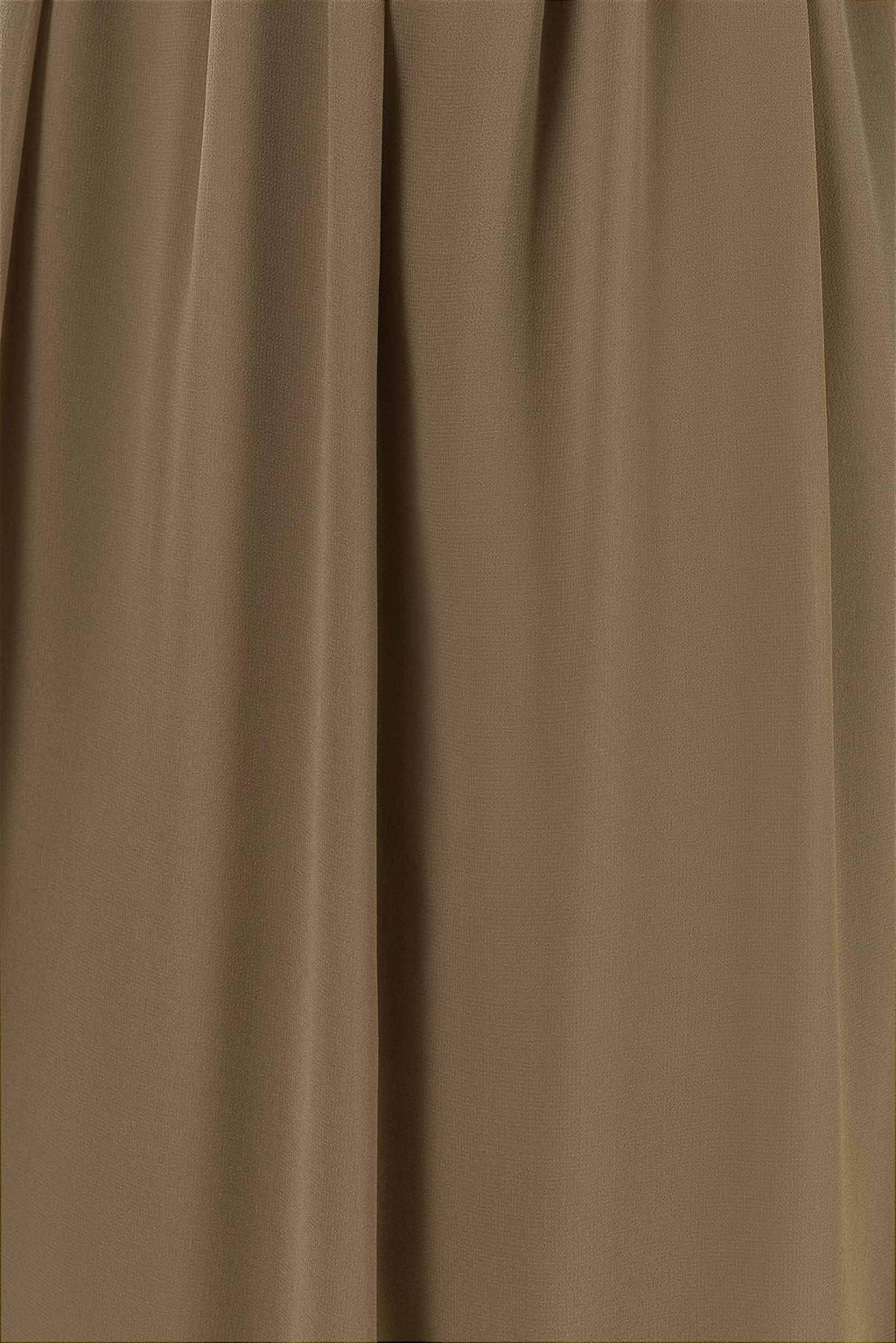 A-Line Sweep-Brush Train Chiffon Bridesmaid Dress CB0461