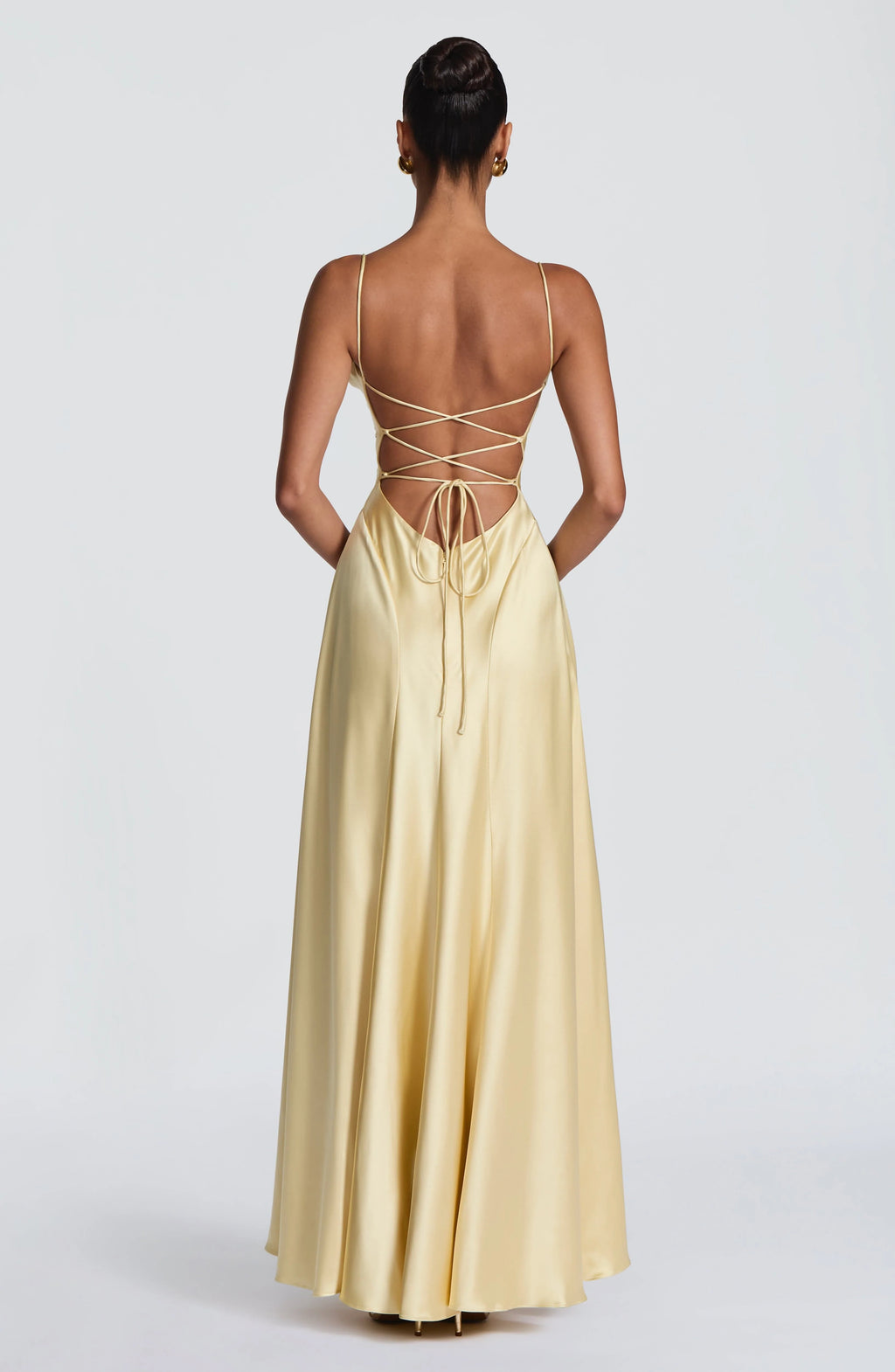 Adelina Maxi Dress - Lemon