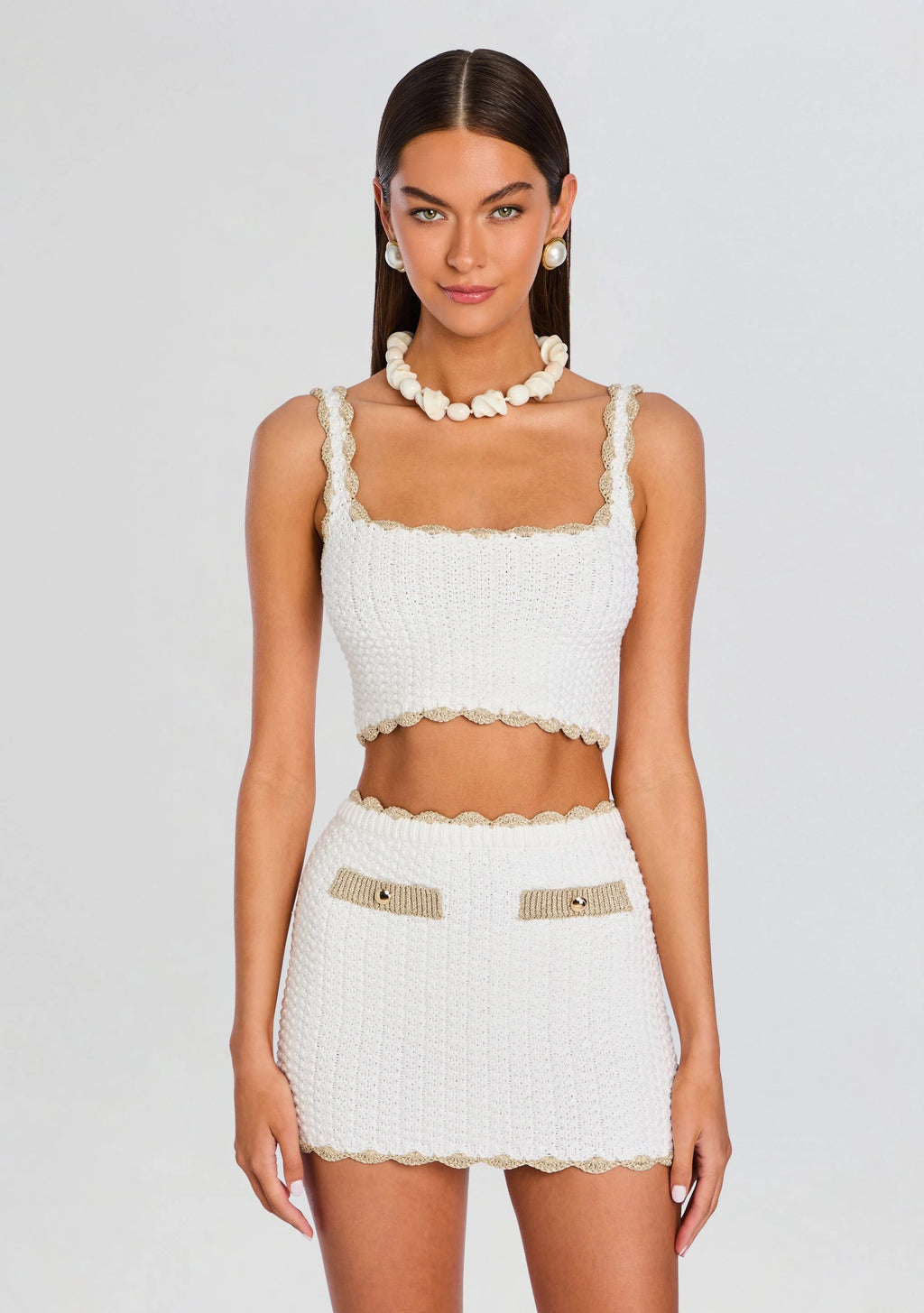 Mesha Crochet Top