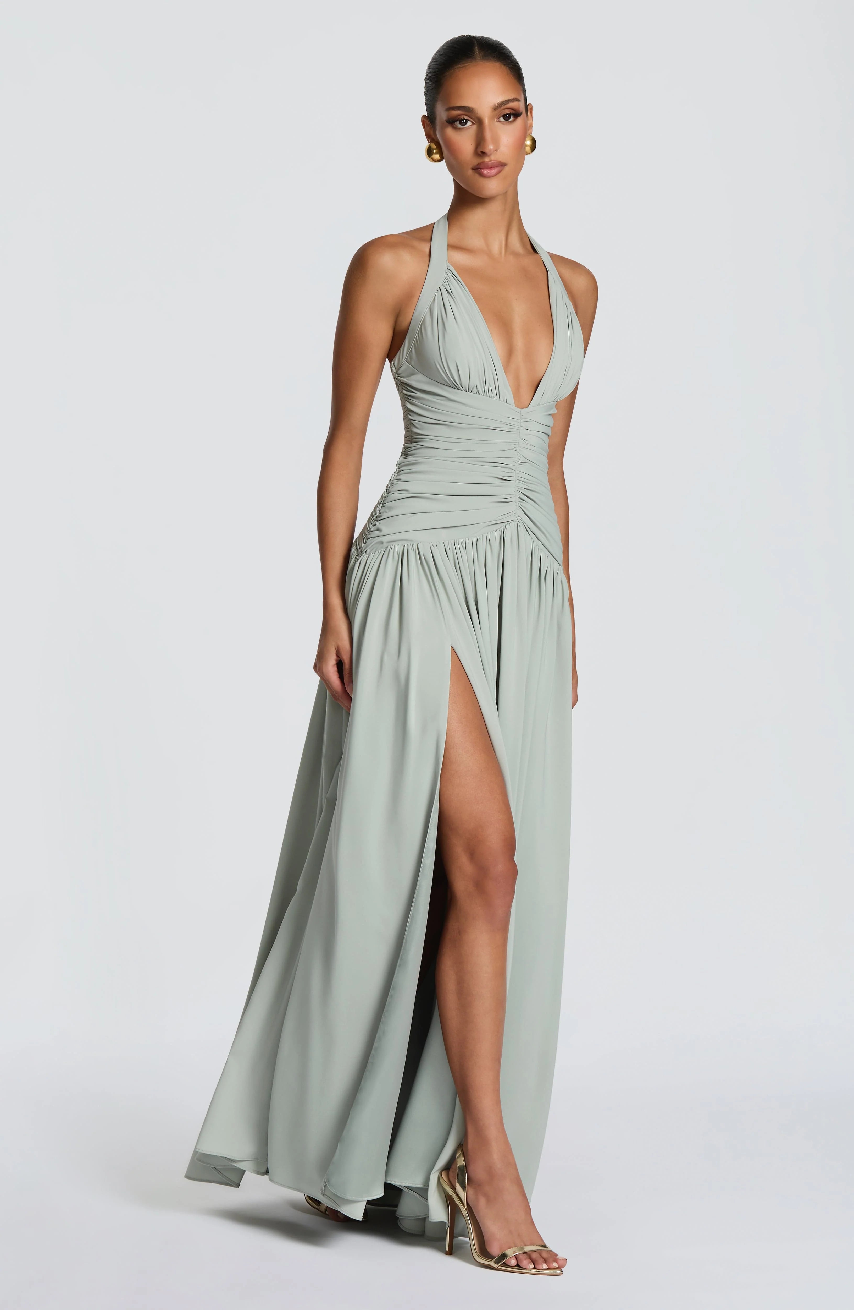 Amaris Maxi Dress - Sage