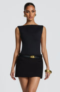 Edna Mini Skirt - Black
