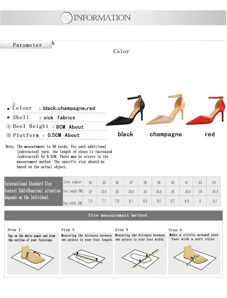 Champagne Satin Pointy Stiletto Heels 674228626275