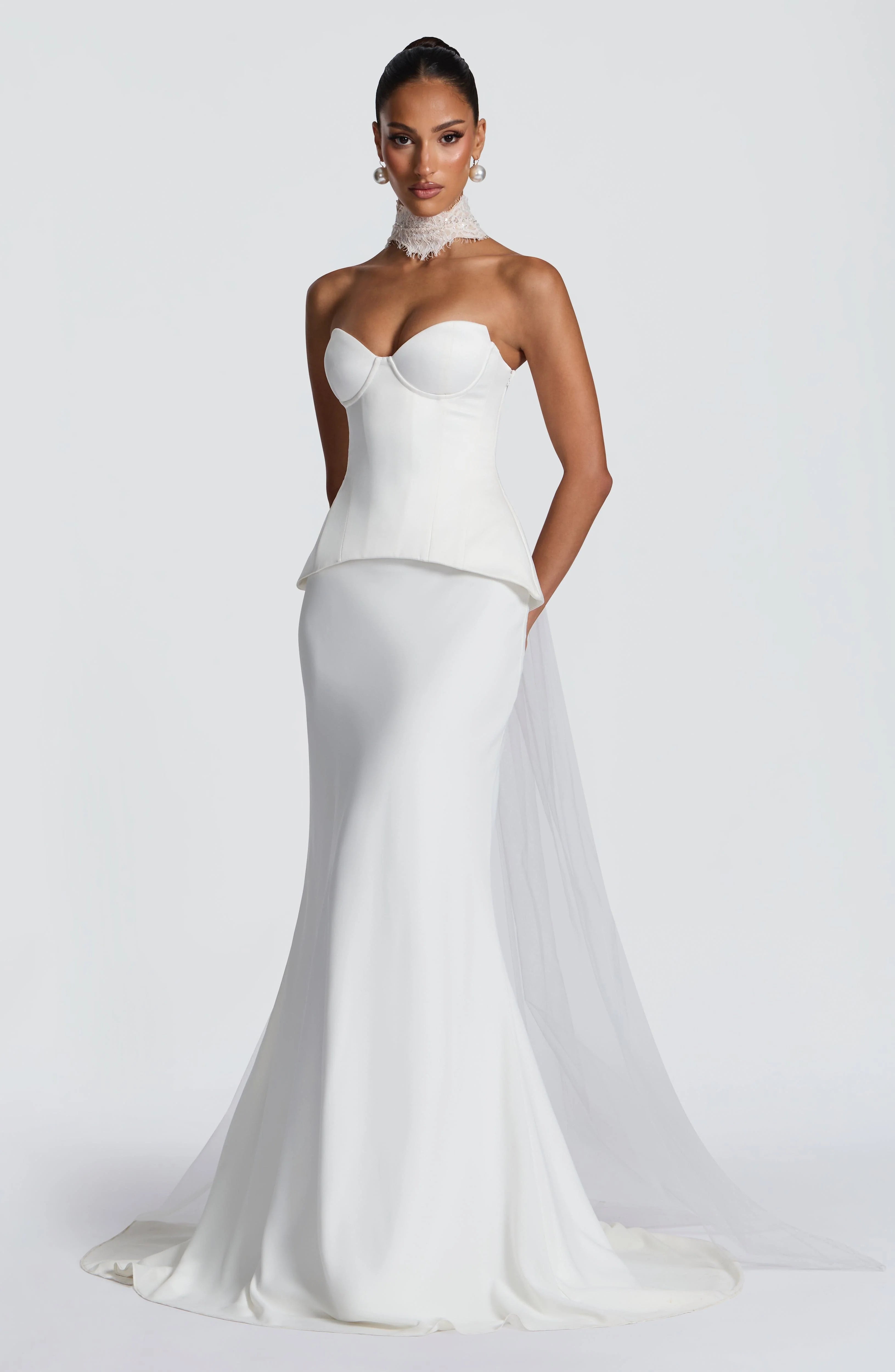 Kaia Maxi Skirt - Ivory
