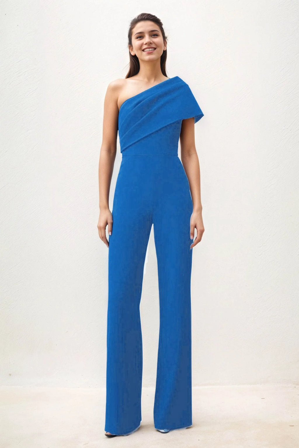 Jumpsuit Maxi Elastic Cloth Wedding Guest Dress CG0277