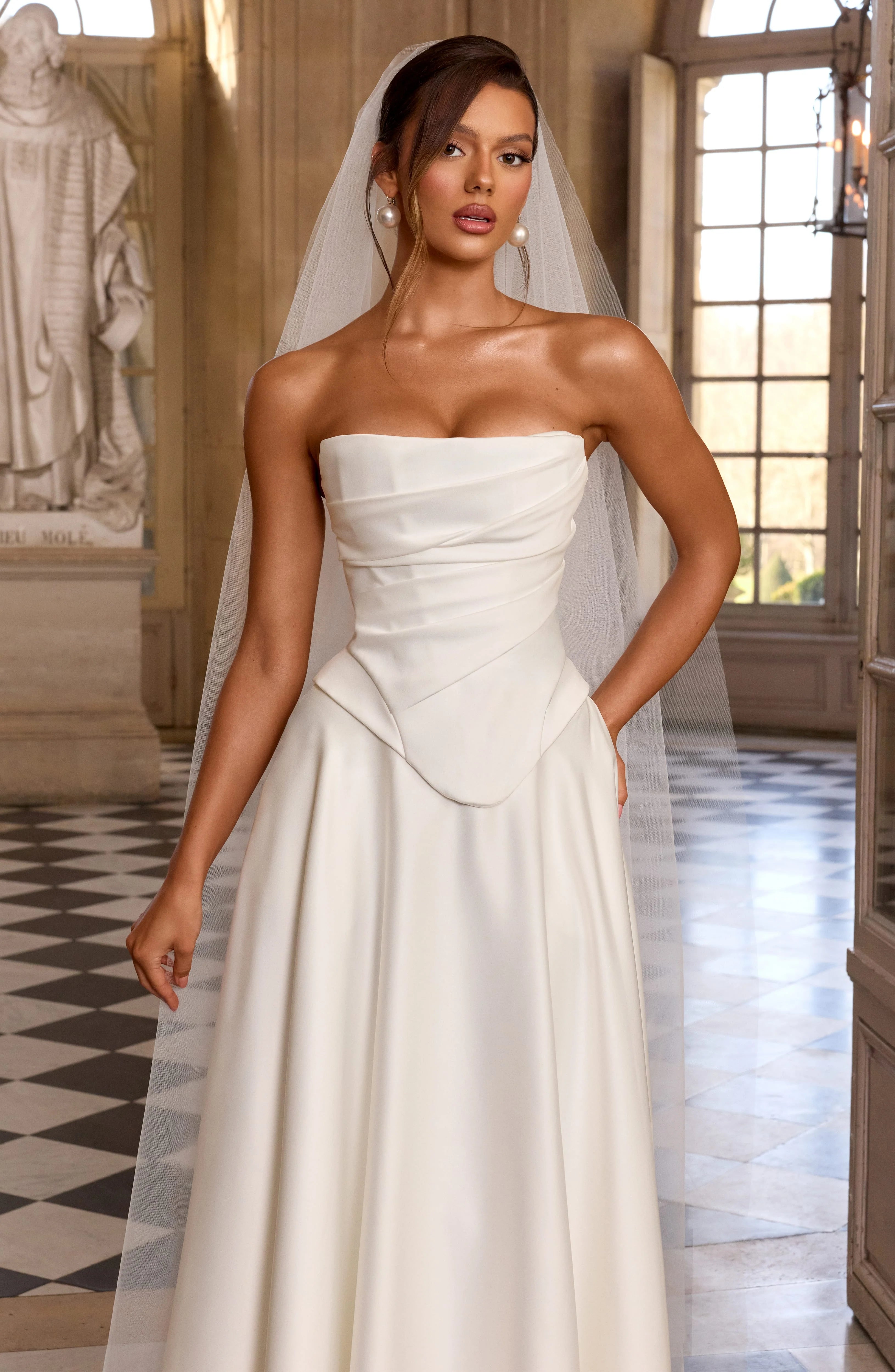 Azolla Corset - Ivory