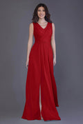 Sheath-Column Floor Length Chiffon Bridesmaid Dress PR3499