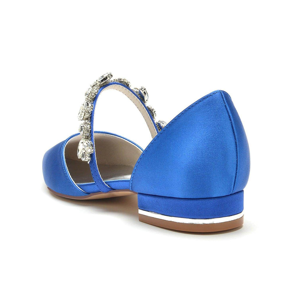 Flat Heel 2.5cm Silk-Like Shoes CK0363