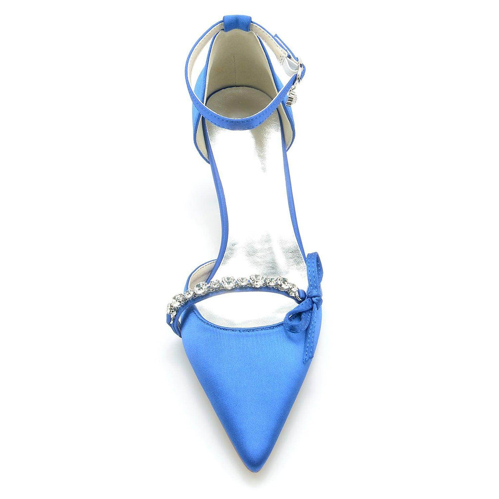 Stiletto Heel 6cm Silk-Like Shoes CK0213