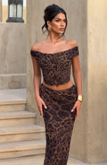 Chrysoula Top - Leopard Print
