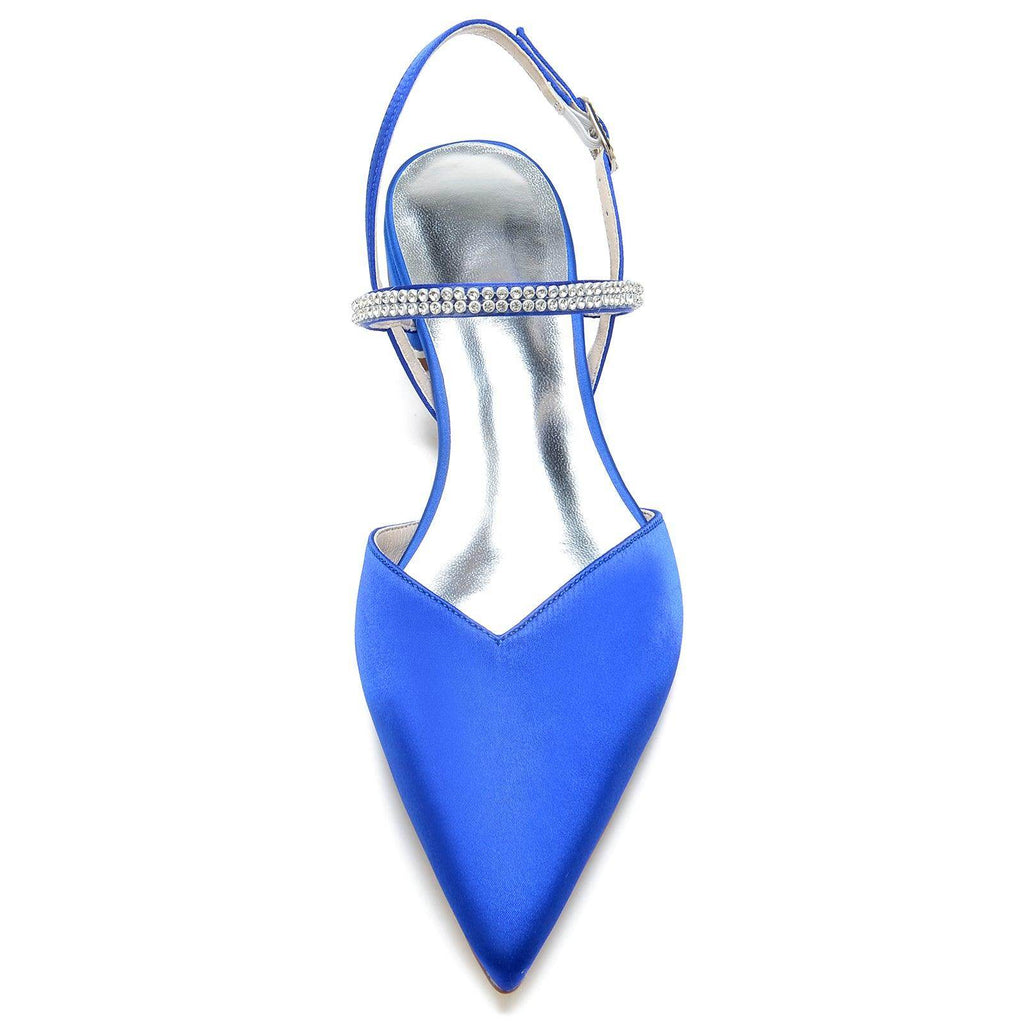 Flat Heel 2.5cm Silk-Like Shoes CK0255