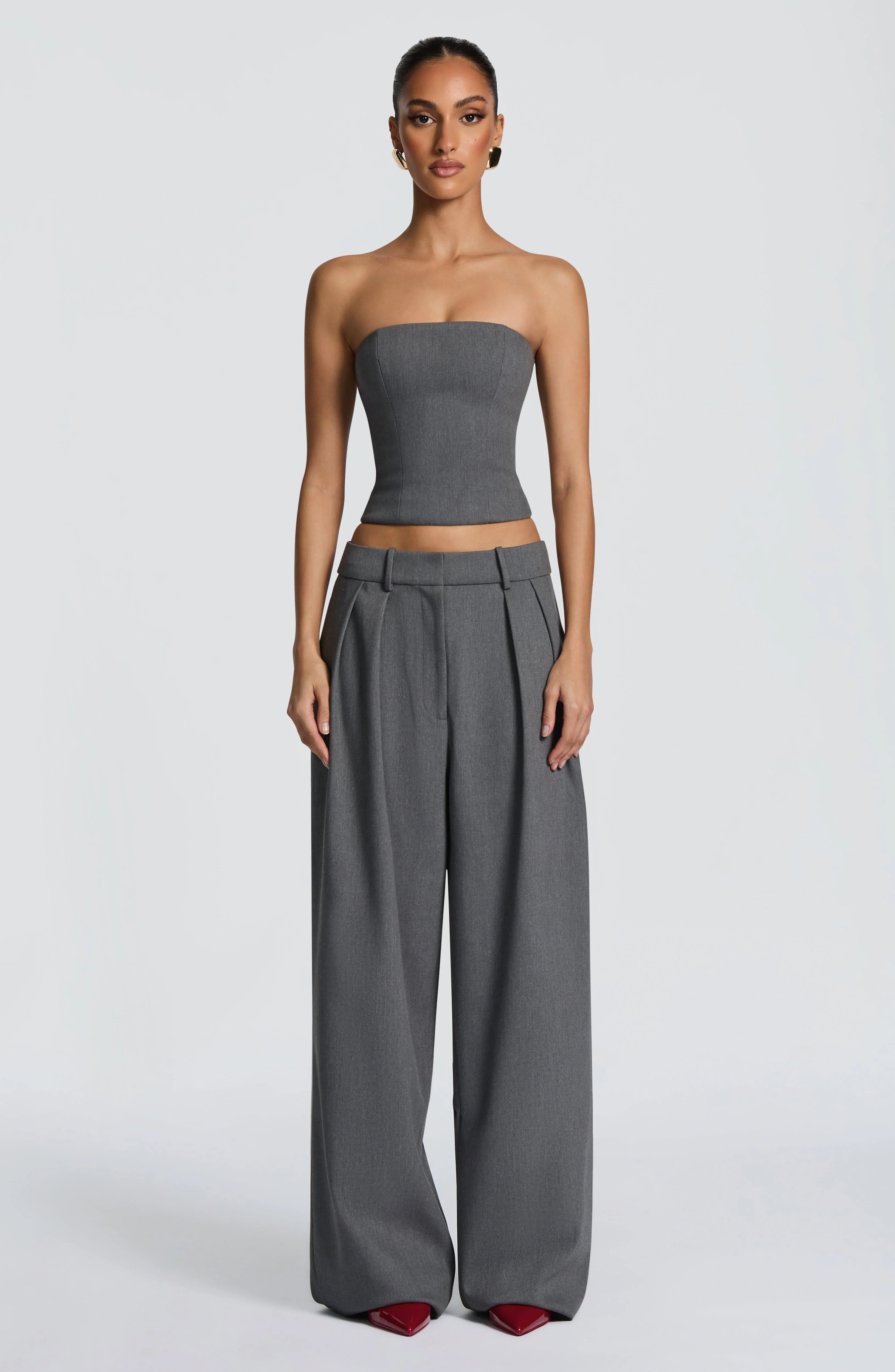 Kerry Top - Grey Marl