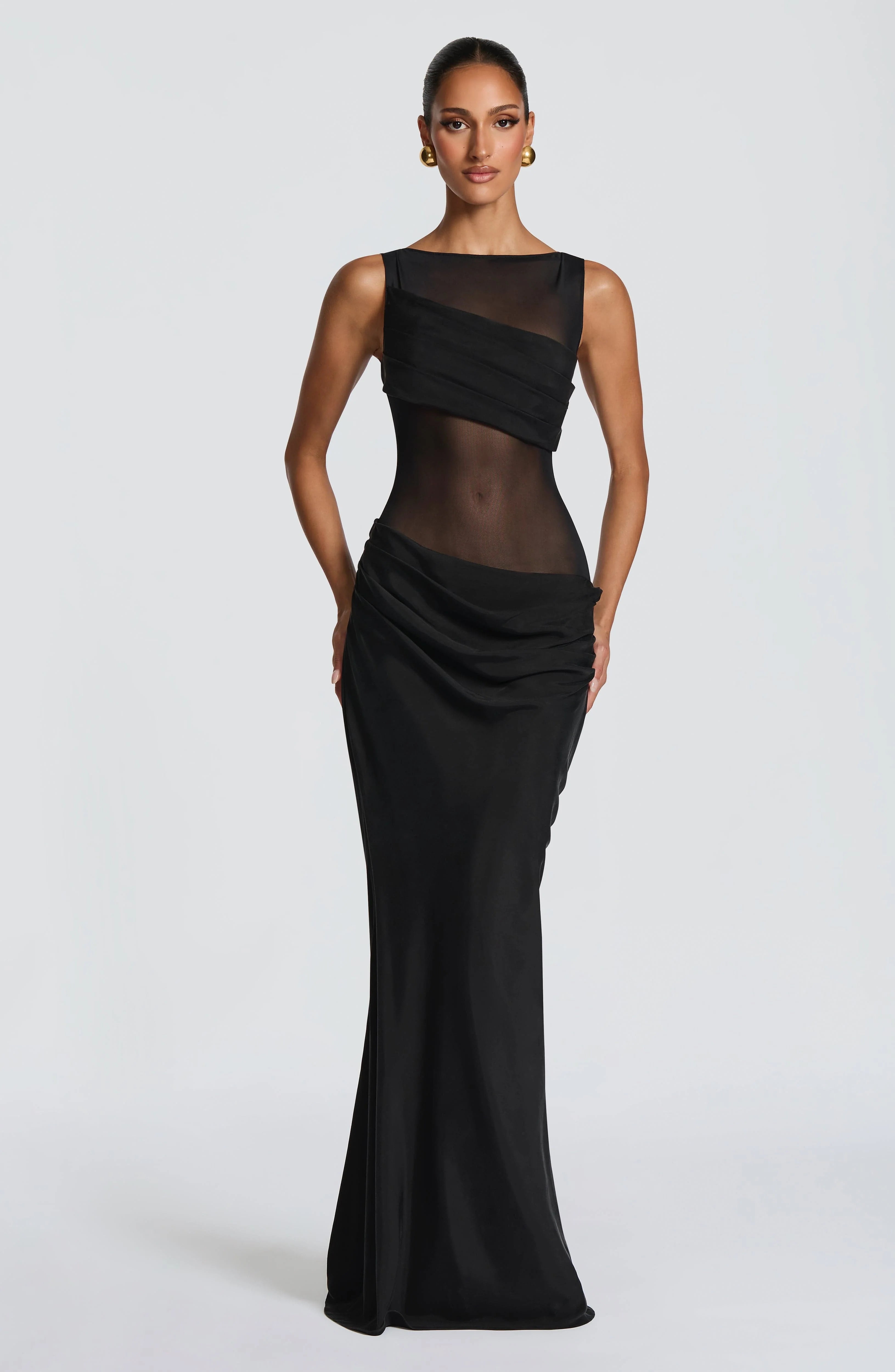 Gracelyn Maxi Dress - Black