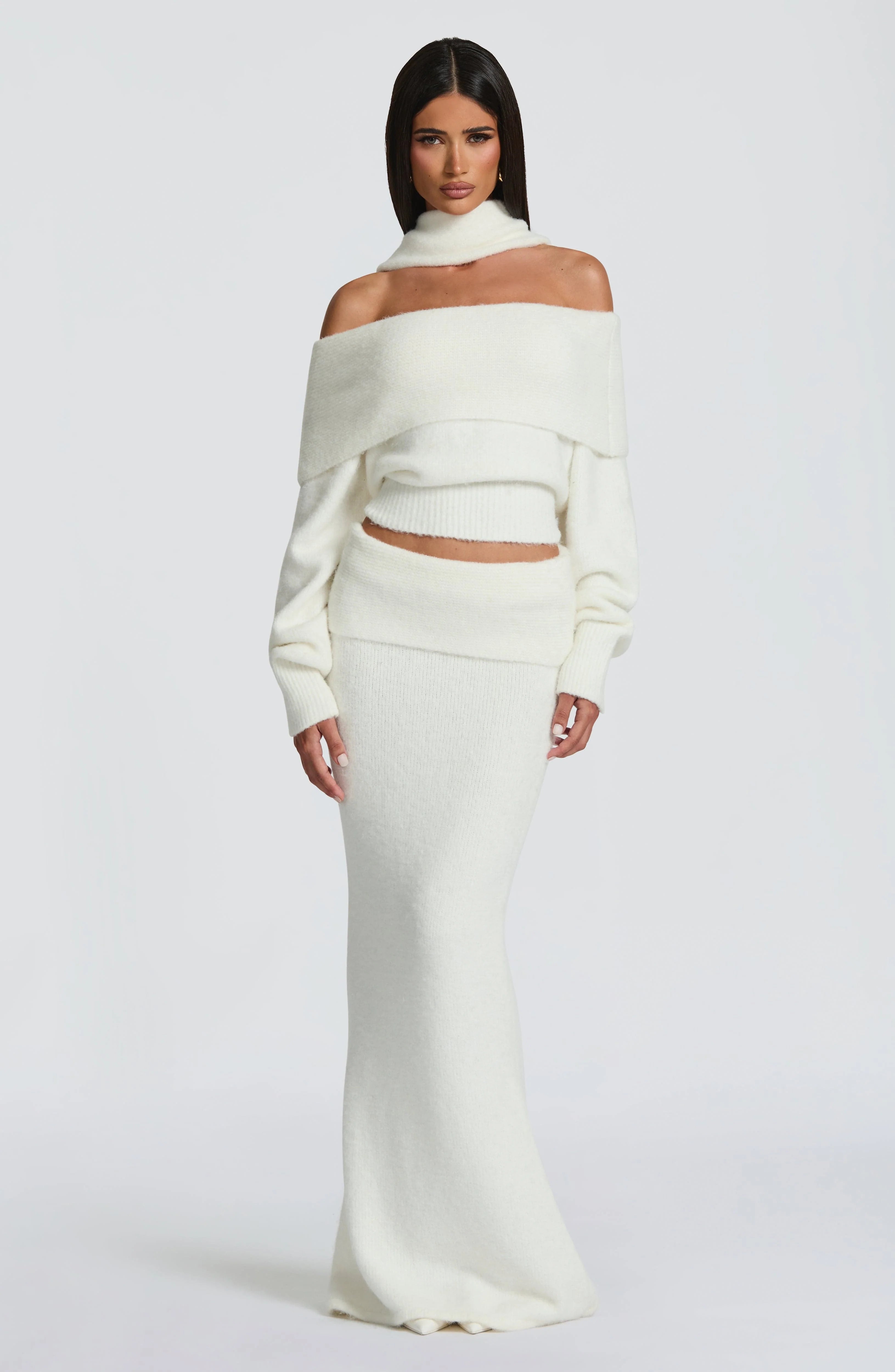 Andie Maxi Skirt - Ivory