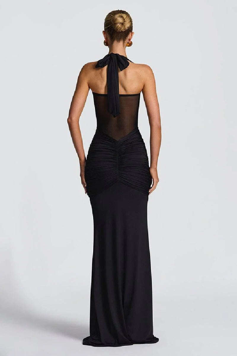 Trumpet-Mermaid Maxi Polyester Semi-Formal Dresses 949331507745