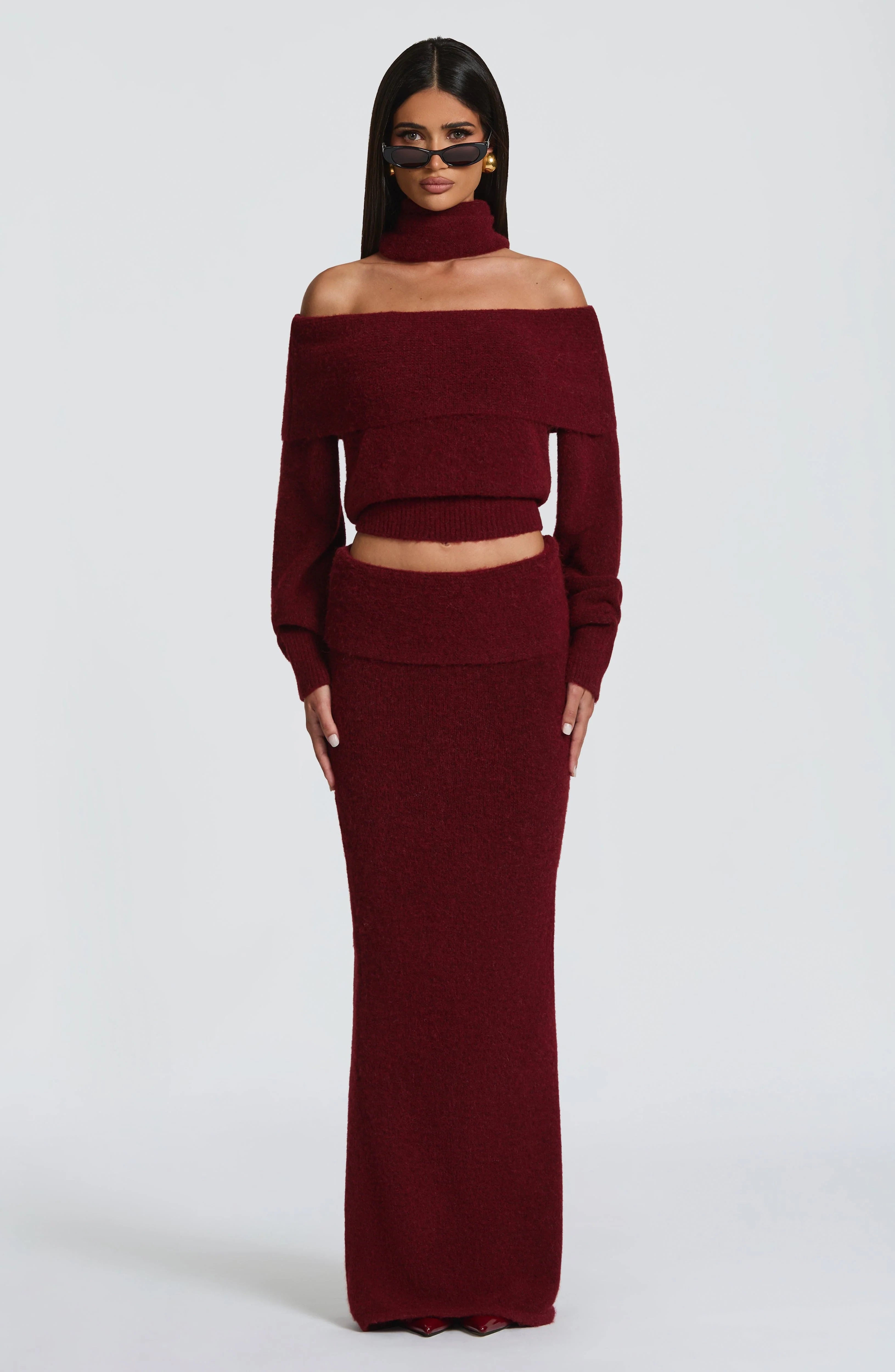 Andie Top - Burgundy