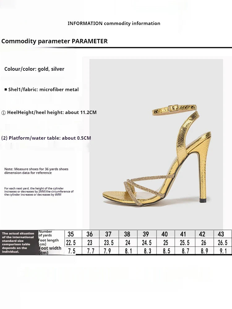 Lace-up  Pointy  Stiletto Sandals 710148958612