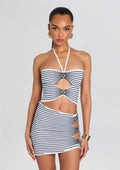 Brea Metallic Knit Top