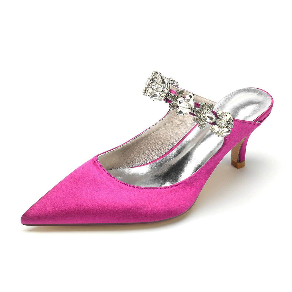 Stiletto Heel 6cm Silk-Like Shoes CK0360