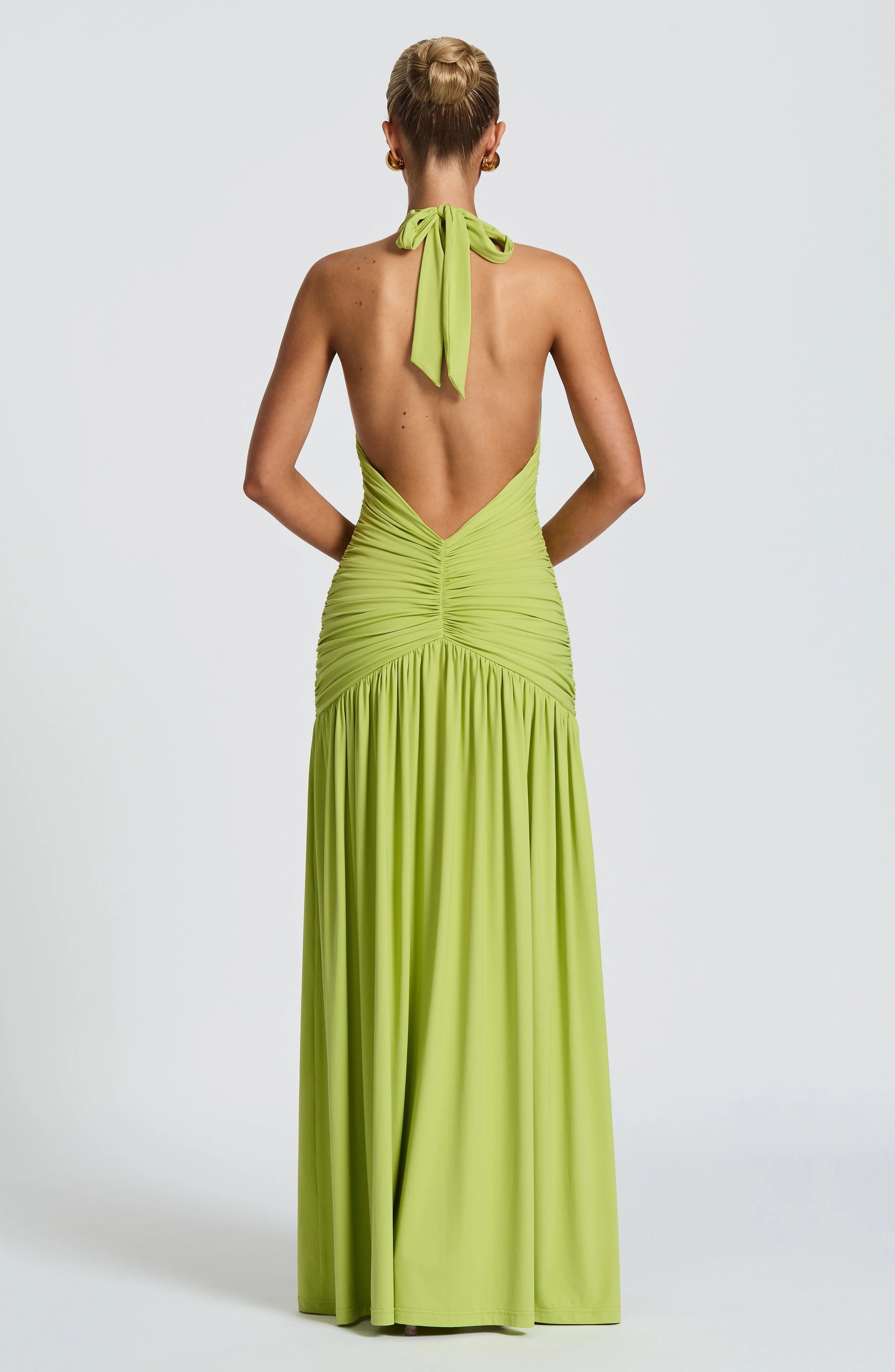 Melania Maxi Dress - Olive
