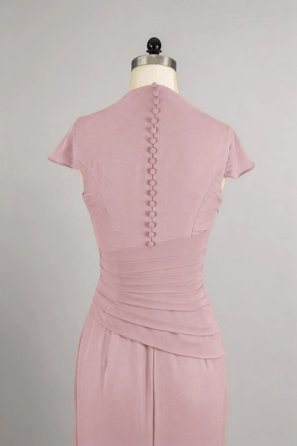 Sheath Column V Neck Short Sleeves Floor Length Mother Dresses CM0377