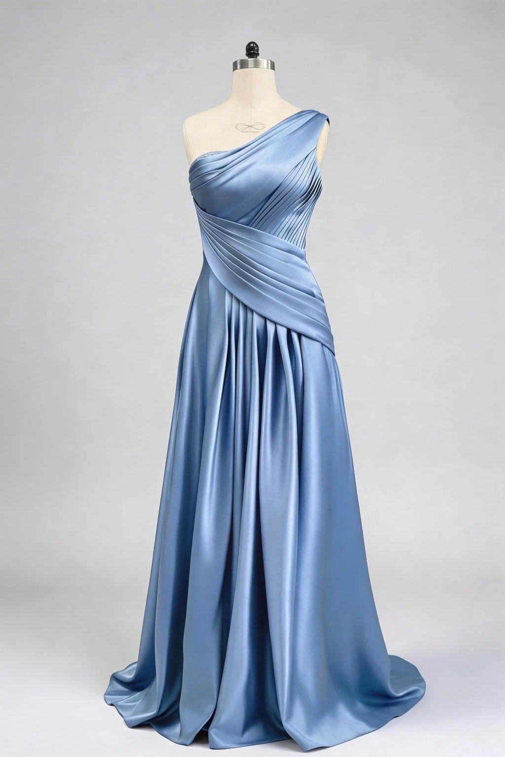 Sheath One Shoulder Sleeveless Floor Length Mother Dresses CM0373