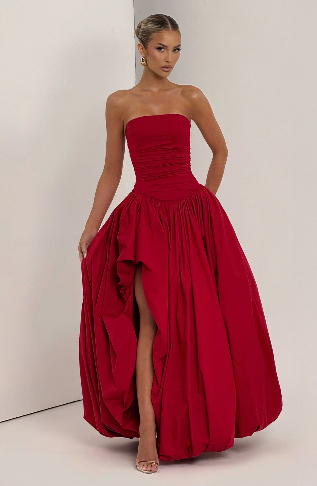Jillian Maxi Dress - Red