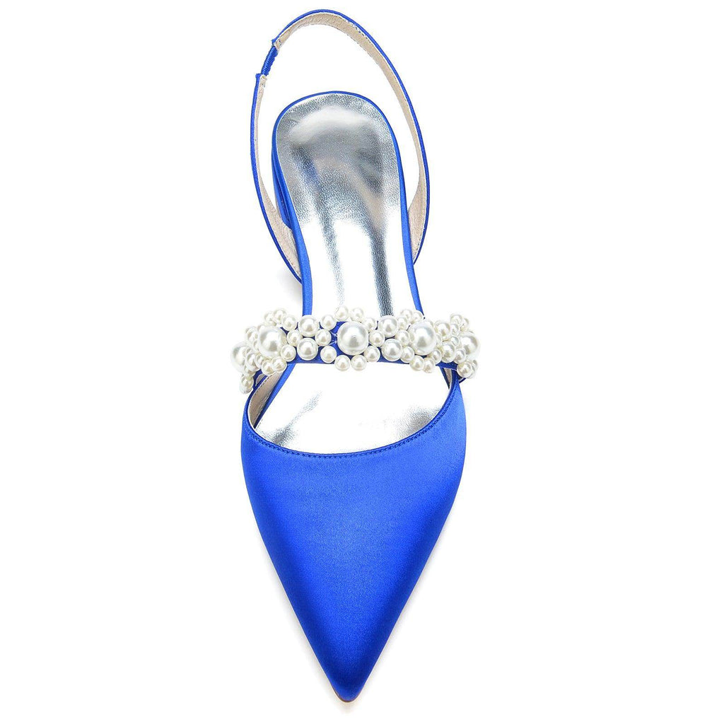 Flat Heel 2.5cm Silk-Like Shoes CK0271
