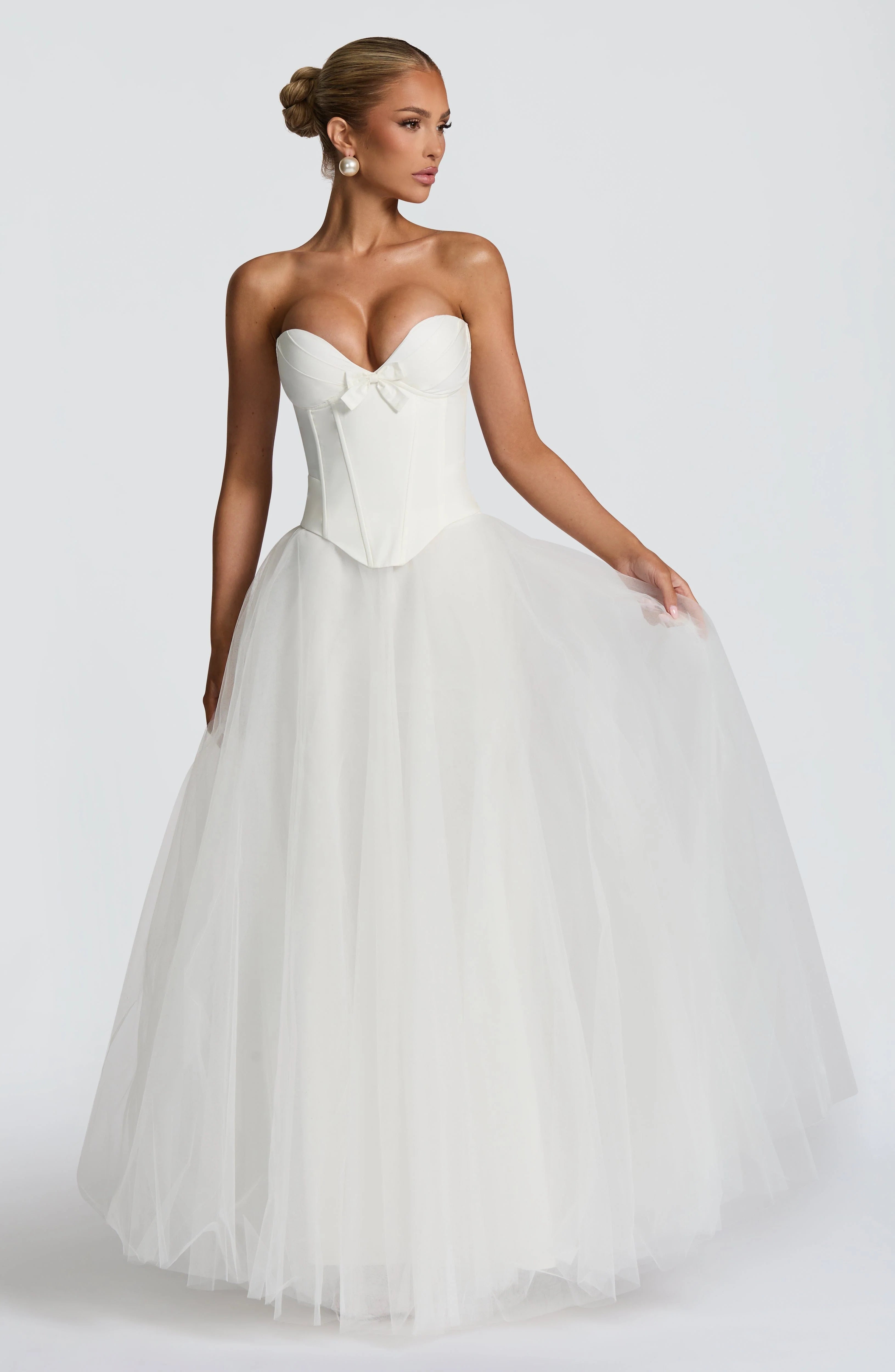 Ethel Maxi Skirt - Ivory