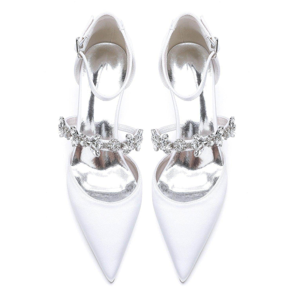 Stiletto Heel 6cm Silk-Like Shoes CK0482