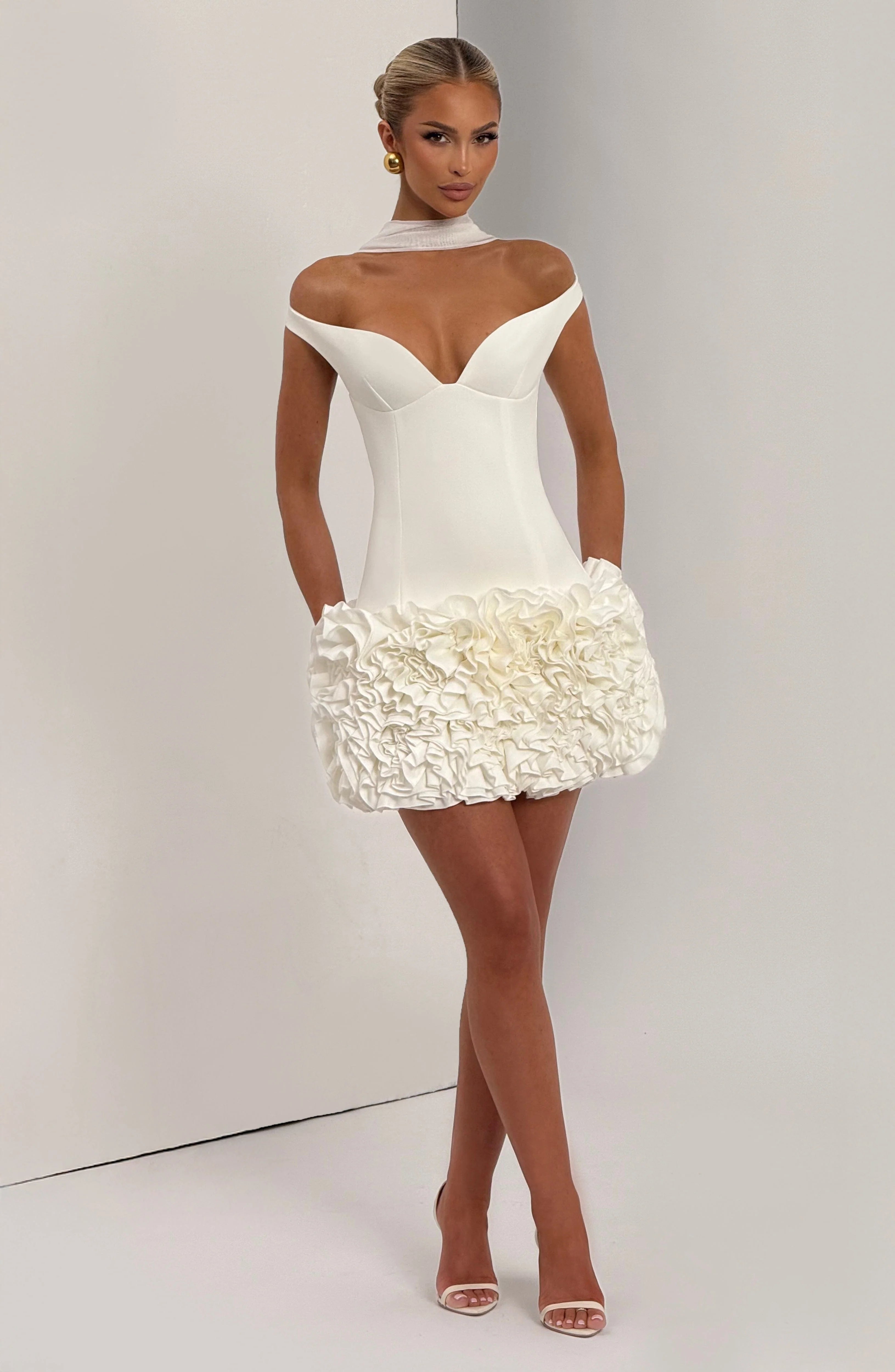 Aveta Mini Dress - Ivory